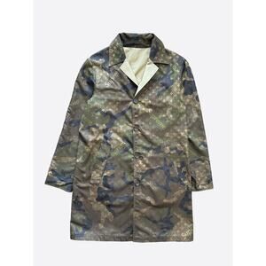Louis Vuitton Supreme Camo Monogram Reversible Trenchcoat
